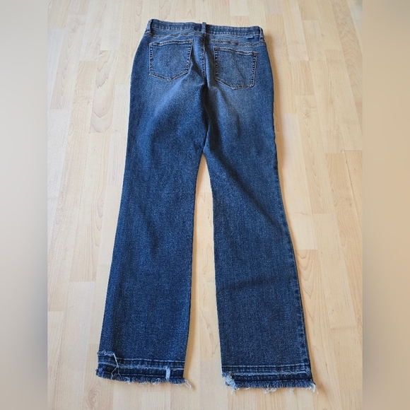 Jag Eloise Bootcut Raw Hem Jeans Size 14 - Picture 6 of 10